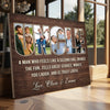 Personalized Uncle Canvas Custom Photo Wall Art Father’s Day Gift For Who Loves Like A Second Father