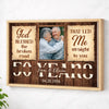 Personalized God Blessed The Broken Road Canvas Wall Art Custom Photo 50 Years Anniversary Wedding Gift For Couple
