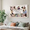 Personalized We Decided on Forever Canvas - Custom Wedding or Engagement Wall Art Couple Gift