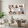 Personalized We Decided on Forever Canvas - Custom Wedding or Engagement Wall Art Couple Gift