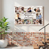 Personalized We Decided on Forever Canvas - Custom Wedding or Engagement Wall Art Couple Gift