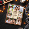 Personalized We Love You So Much Canvas With Custom Photo Collage Happy Birthday Gift For Daughter From Family
