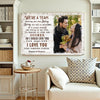 Personalized We’re a Team Canvas - Custom Couple Wall Art Meeting You Was Destiny Anniversary Gift