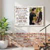Personalized We’re a Team Canvas - Custom Couple Wall Art Meeting You Was Destiny Anniversary Gift