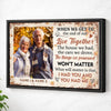 Personalized When We Get To The End Of Our Live Together Canvas With Custom Photo Old Couple Valentine’s Day