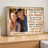 Personalized When We Get To The End Of Our Live Together Canvas Old Couple Anniversary Gift For Husband And Wife Custom