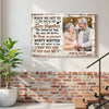 Personalized When We Get to the End of Our Lives Together Canvas - Custom Old Couple Wall Art Anniversary Gift