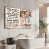Personalized When We Get to the End of Our Lives Together Canvas - Custom Old Couple Wall Art Anniversary Gift
