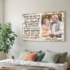 Personalized When We Get to the End of Our Lives Together Canvas - Custom Old Couple Wall Art Anniversary Gift
