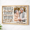 Personalized When We Get to the End of Our Lives Together Canvas - Custom Old Couple Wall Art Anniversary Gift