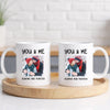 Personalized You And Me Always Forever Coffee Mug Custom Photo Couple Valentine’s Day Love Gift