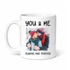 Personalized You And Me Always Forever Coffee Mug Custom Photo Couple Valentine’s Day Love Gift - 11oz
