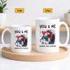 Personalized You And Me Always Forever Coffee Mug Custom Photo Couple Valentine’s Day Love Gift
