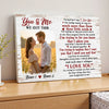 Personalized You And Me We Got This Canvas - Custom Couple Wall Art Anniversary Gift