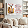 Personalized You And Me We Got This Canvas - Custom Couple Wall Art Anniversary Gift