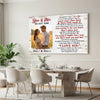 Personalized You And Me We Got This Canvas - Custom Couple Wall Art Anniversary Gift