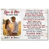 Personalized You And Me We Got This Canvas - Custom Couple Wall Art Anniversary Gift