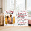 Personalized You And Me We Got This Canvas - Custom Couple Wall Art Anniversary Gift